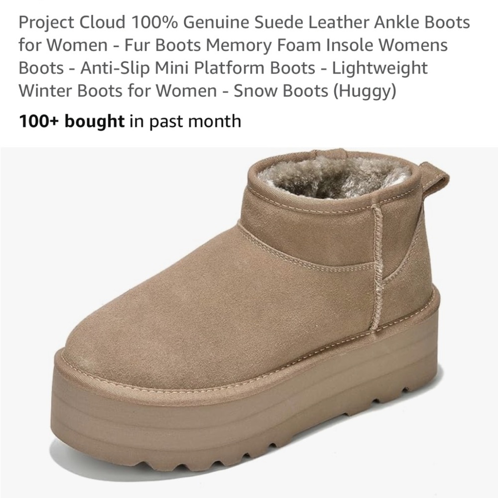 Women’s Platform Booties